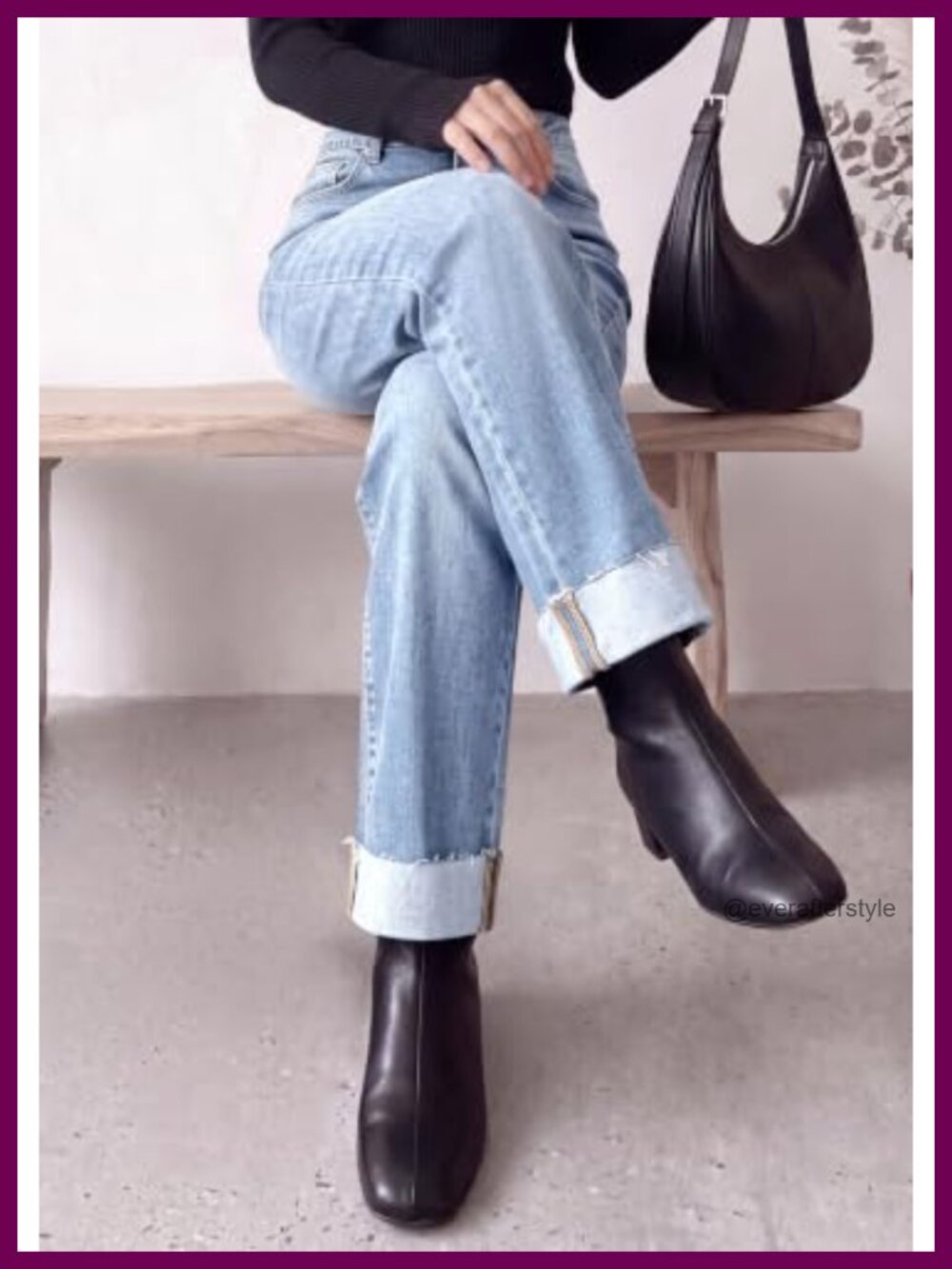 Wide Leg Baggy Denim Jeans High Rise Y2K Stretchy Pants - Picture 5 of 6